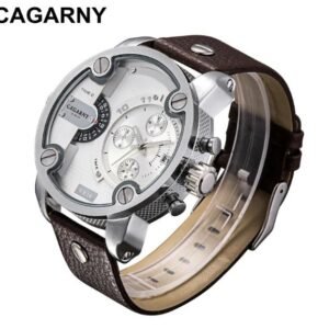 CAGARNY 6818 Men's Dual Time Quartz Sports Watch